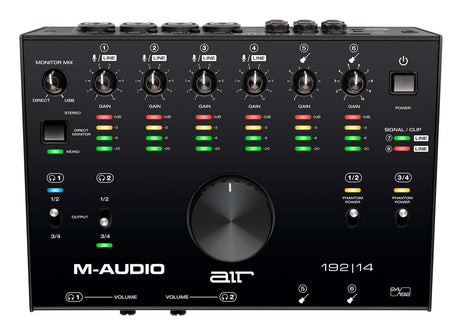 AIR 192 14 M-Audio Interface de audio usb 8 x 4 MYHD DJ STORE CHILE