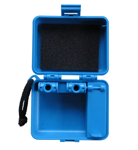 Black Box Stokyo Case para guardar cápsulas con agujas color Color Azul