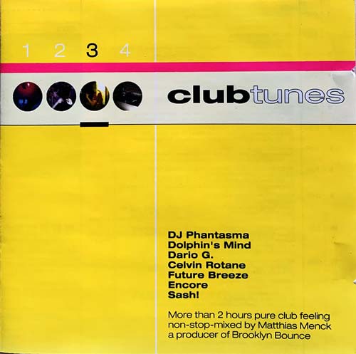 Matthias Menck – Club Tunes No.3 (CD Doble Mixeado) usado (VG+) box 2