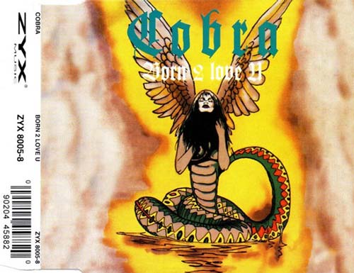 Cobra ‎– Born 2 Love U (CD Maxi Single nuevo) box 1