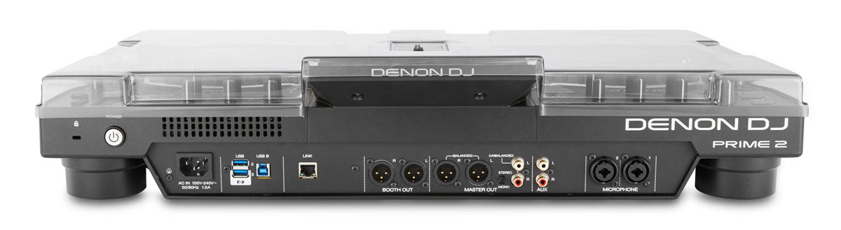 Decksaver Tapa Protectora para Denon DJ Prime 2 (Cubierta super resistente)
