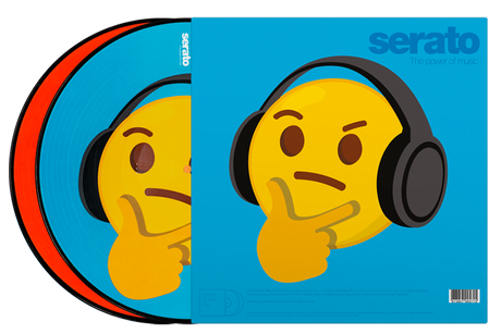 Vinilo Serato 12" Emoji Series #4 Thinking-Crying (Par)
