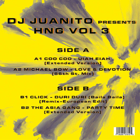 DJ JUANITO Presents HNG Vol 3