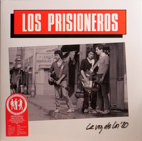 Los Prisioneros – La Voz De Los '80 (Vinilo Nuevo) Edición Color Rojo Transparente