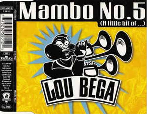Lou Bega ‎– Mambo No.5 (A Little Bit Of ...) (CD Single) usado (VG+) box 1