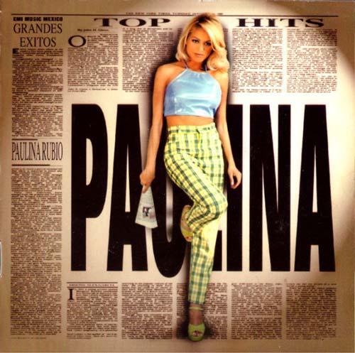 Paulina Rubio – Top Hits (CD Album usado) (VG+) Box 3