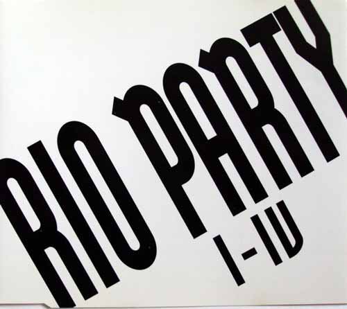 Rio Party ‎– Rio Party I - IV (CD Maxi Single) usado (vg+) box 2
