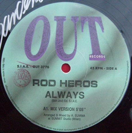 Rod Heros ‎– Always