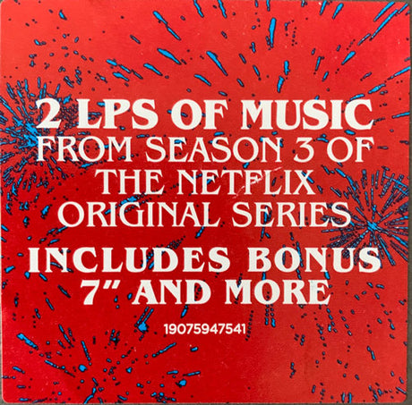 Stranger Things 3: (Music From The Netflix Original Series) (Vinilo doble + 7 pulgadas nuevo)