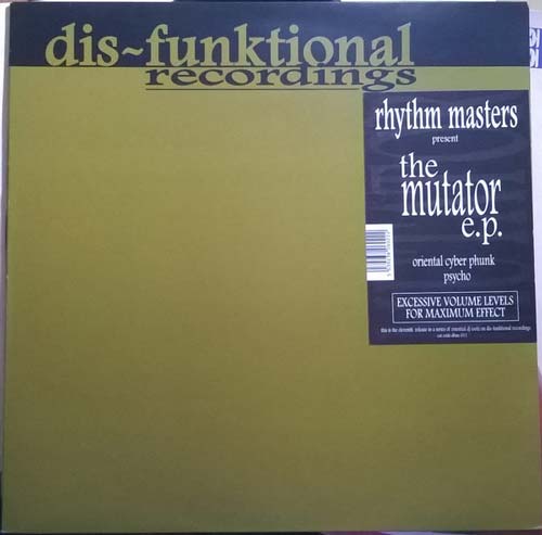 Rhythm Masters ‎– The Mutator E.P. (DJ Essentials On Plastic) (Vinilo usado) (VG+)
