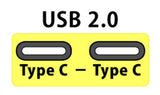 Oyaide NEO d+ Class B USB Type-C a Type-C Cable (Tipo C a Tipo C)