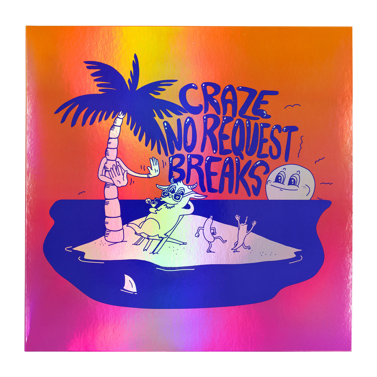Timecode Vinilo Serato 12" Craze No Request Breaks (PAR) color Sky Blue myhd dj store
