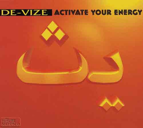 De-Vize ‎– Activate Your Energy (CD Maxi Single) usado (VG+) maleta
