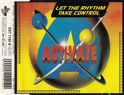 Activate ‎– Let The Rhythm Take Control (CD Maxi Single) usado (VG+) box 2