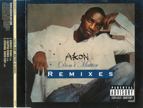 Akon ‎– Don't Matter Remixes