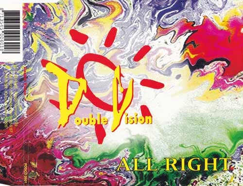 Double Vision ‎– All Right (CD Maxi Single) usado (VG+) box 8
