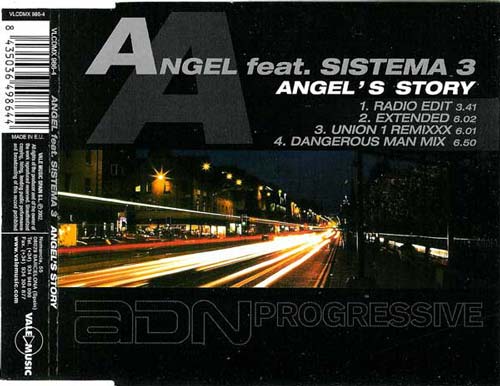 Angel Feat. Sistema 3 – Angel's Story (CD Maxi Single) usado (VG+) maleta 2