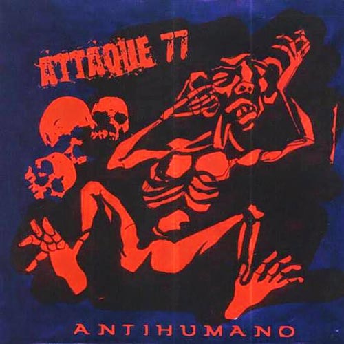 Attaque 77 ‎– Antihumano (CD Album usado) (VG+) box 9