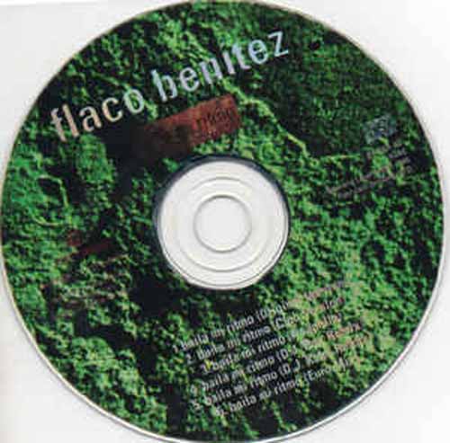 Flaco Benítez ‎– Baila Mi Ritmo (CD Maxi Single) usado (VG+) Maleta