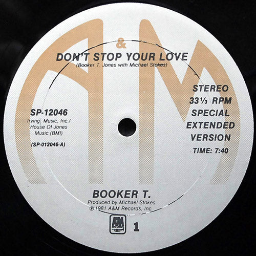 Booker T. – Don't Stop Your Love