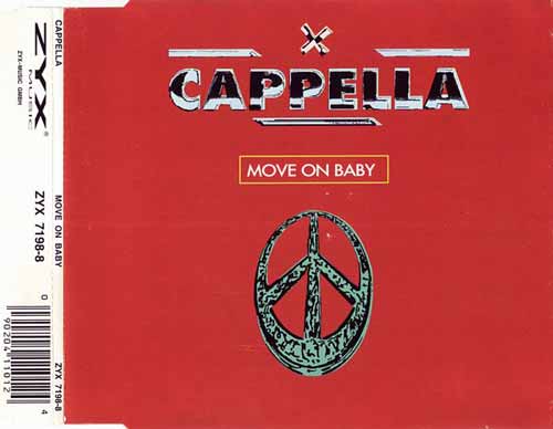 Cappella ‎– Move On Baby (CD Maxi Single) usado (VG ) box 2