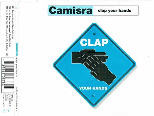 Camisra ‎– Clap Your Hands (CD Maxi Single) usado (VG+) box 2