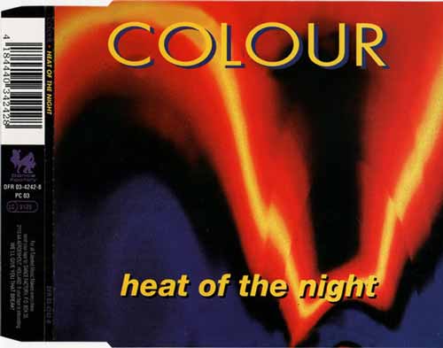 Colour ‎– Heat Of The Night (CD Maxi Single) usado (VG+) box 8