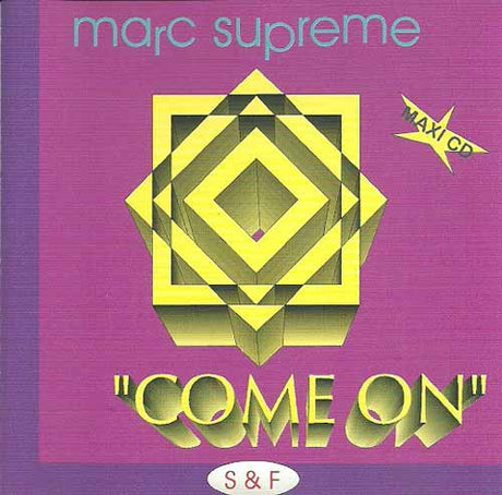 Marc Supreme ‎– Come On (CD Maxi Single) usado (VG ) (5356815024291)