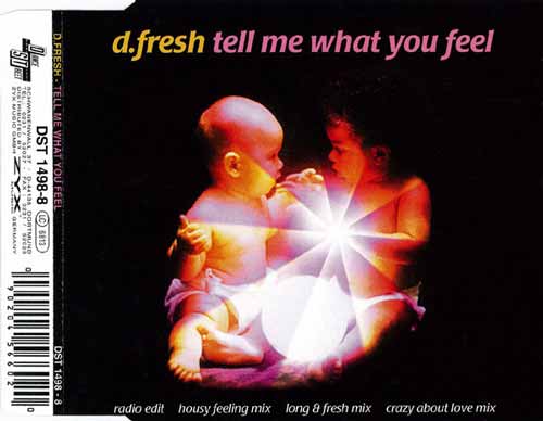 D-Fresh ‎– Tell Me What You Feel (CD Maxi Single) usado (VG ) box 8