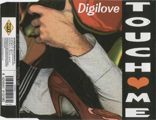 Digilove ‎– Touch Me (CD Maxi Single) usado (VG+) box 3