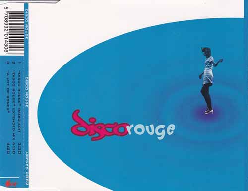 Disco Rouge ‎– Disco Rouge (CD Single) usado (VG+) maleta 2