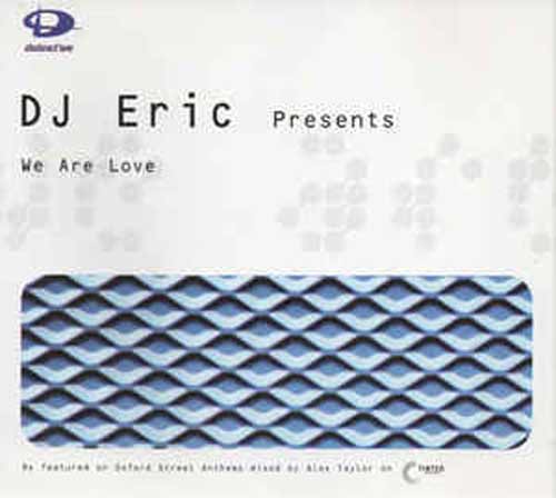 DJ Eric ‎– We Are Love (CD Maxi Single) usado (VG+) box 1