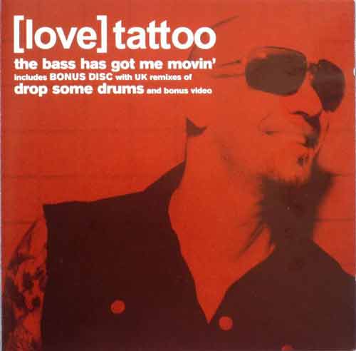[Love] Tattoo ‎– The Bass Has Got Me Movin' (CD Single) usado (VG+) box 8