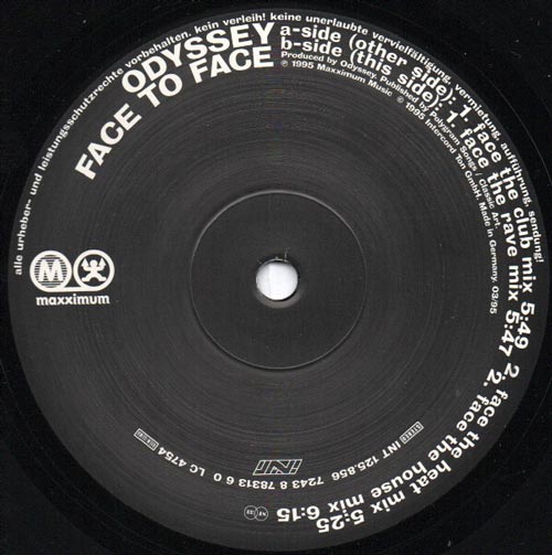 Odyssey – Face To Face (Vinilo usado) (VG+)