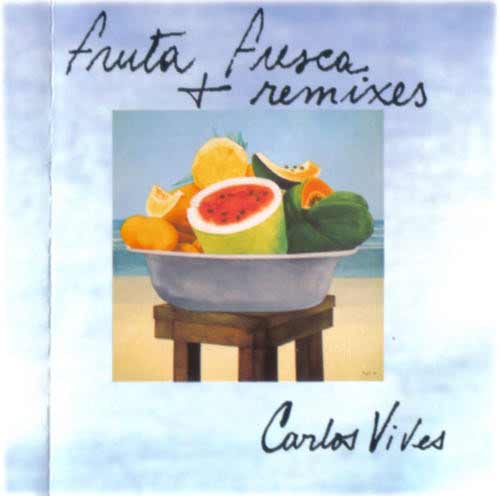 Carlos Vives ‎– Fruta Fresca + Remixes (CD Single cartón) usado (VG+) box 6
