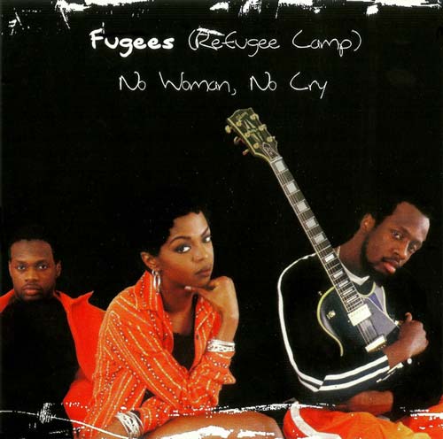 Fugees ‎– No Woman, No Cry (CD Single usado) (VG+) box 2