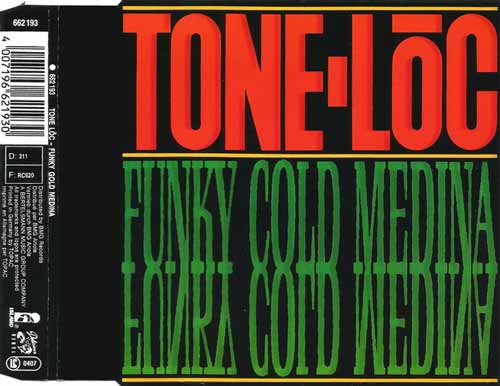 Tone Loc ‎– Funky Cold Medina (CD Single) usado (VG+) box 8