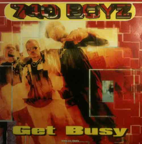 740 Boyz ‎– Get Busy (CD Single Carton) usado (VG+) box 6