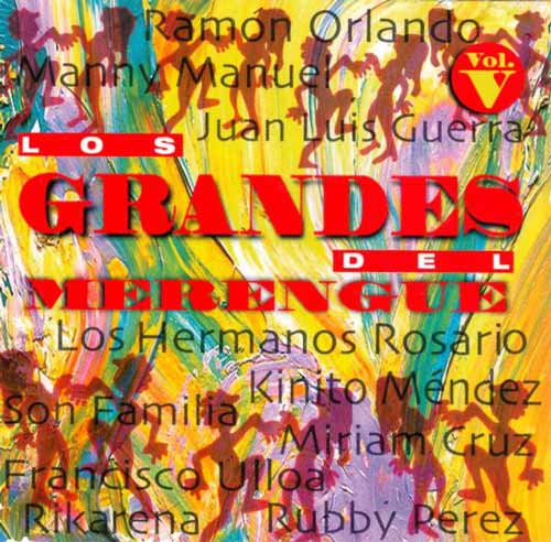 Los Grandes Del Merengue Vol. V (CD Compilado) usado (VG+) box 8