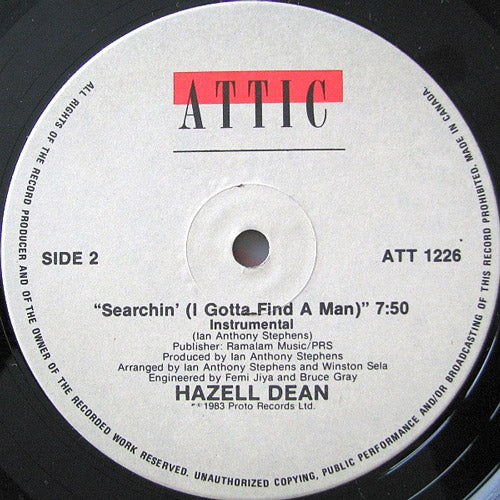 Hazell Dean – Searchin' (I Gotta Find A Man)