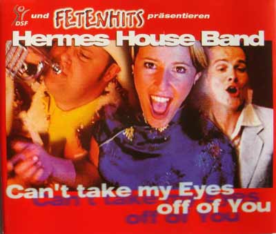 Hermes House Band ‎– Can't Take My Eyes Off You (CD Maxi Single) usado (VG+) maleta
