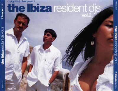 DJ Pippi & DJ Oliver ‎– The Ibiza Resident DJ's Vol. 2 (3X CD) usado (VG+) maleta 2