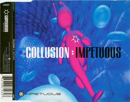 Collusion ‎– Impetuous (CD Maxi Single) usado (VG+) box 10