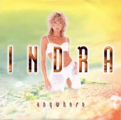Indra ‎– Anywhere (CD Single Carton) usado (VG+) box 6