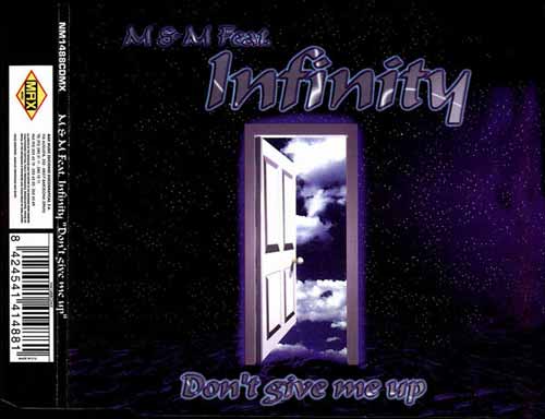 M&M Feat. Infinity ‎– Don't Give Me Up (CD Maxi Single) usado (VG ) box 2