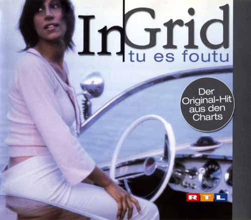 In-Grid ‎– Tu Es Foutu (CD Maxi Single) usado (VG ) box 7