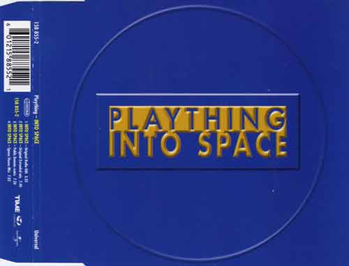 Plaything ‎– Into Space (CD Maxi Single) usado (VG+) box 10