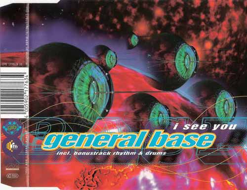 General Base ‎– I See You (CD Maxi Single) usado (VG ) box 7