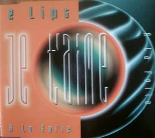 2 Lips ‎– Je T'Aime (A La Folie) (CD Maxi Single) usado (VG+) box 2