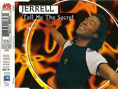 Jerrell ‎– Tell Me The Secret (CD Maxi Single) usado (VG+) maleta